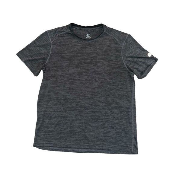 CHAMPION Women’s Grey Athletic Short Sleeve Shirt Size Large - Picture 1 of 6